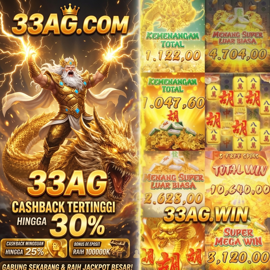 33AG - 33ag Daftar Game Online dengan Pilihan Slot yang Beragam