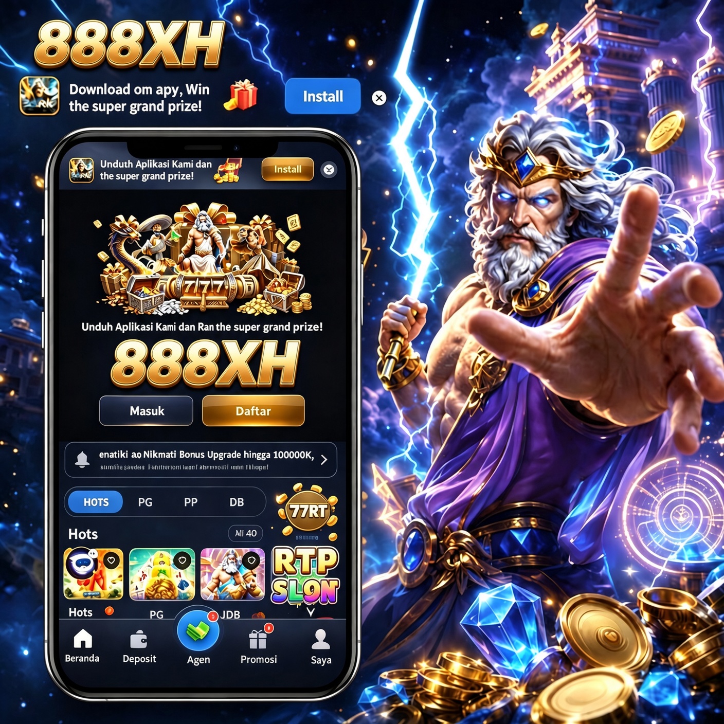 Tampilan ketiga 888xh