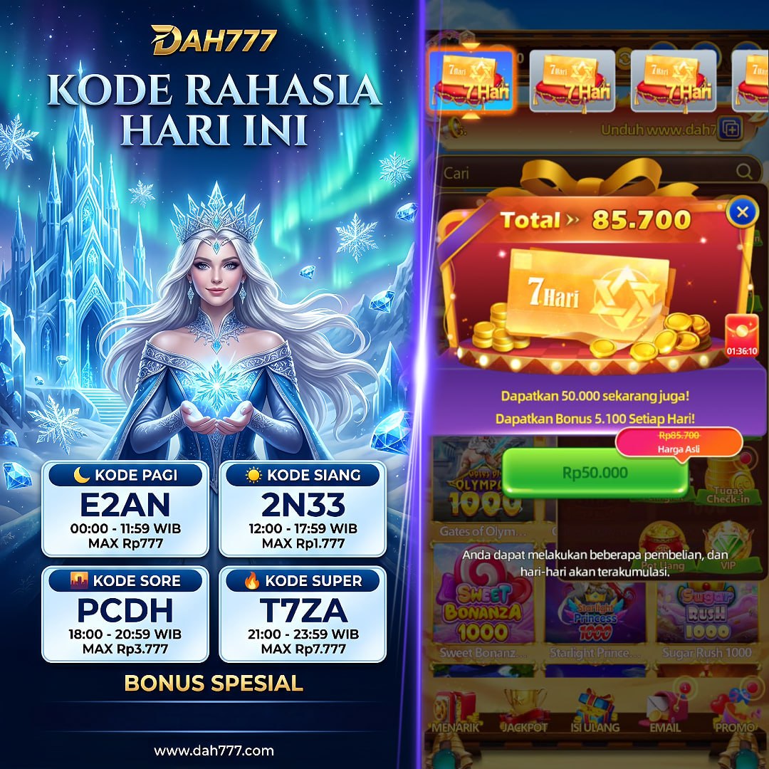 DAH777 - dah777 Dowdload & Install Aplikasi Slot Asli Minimal Bet 400 Perak