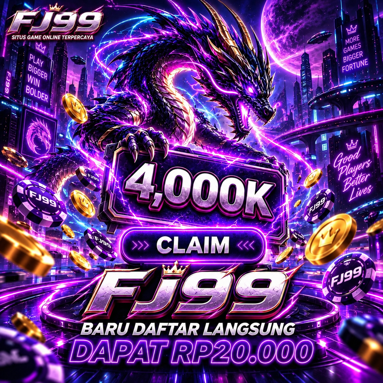 FJ99 - Destinasi Slot Online Indonesia dengan Ragam Tema Menarik